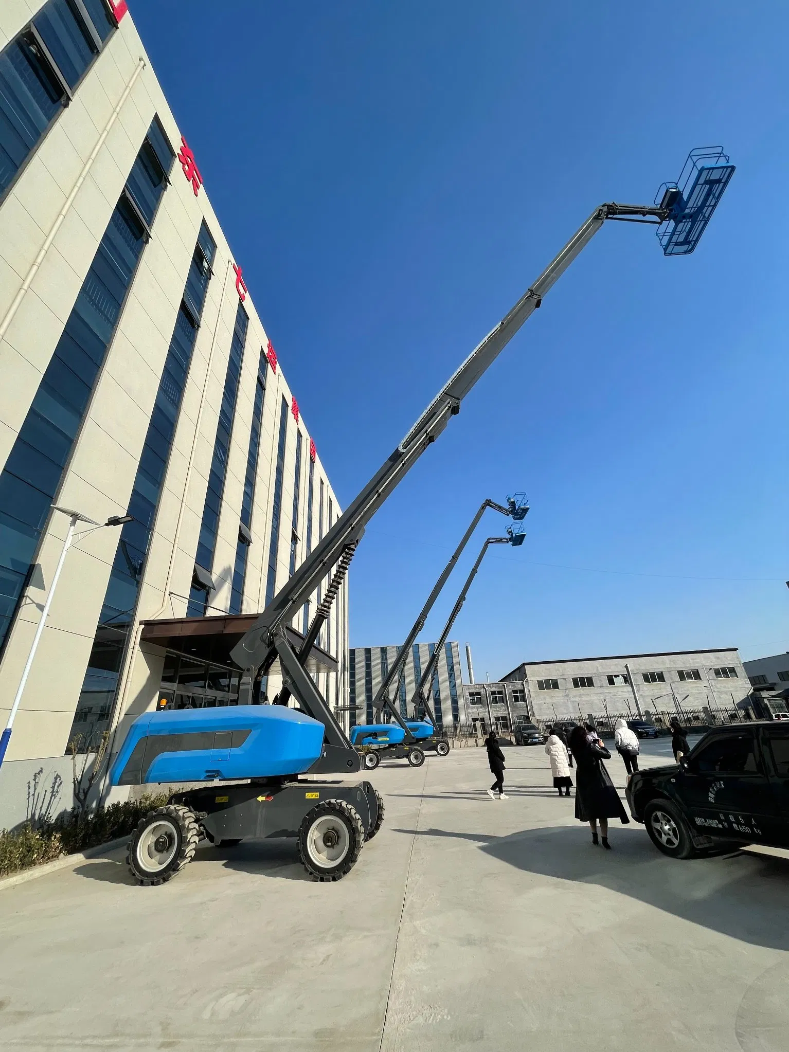 GTZZ16 21–20 m Teleskopik Eklemli Platform – Endüstriyel bakım ürün görünümü