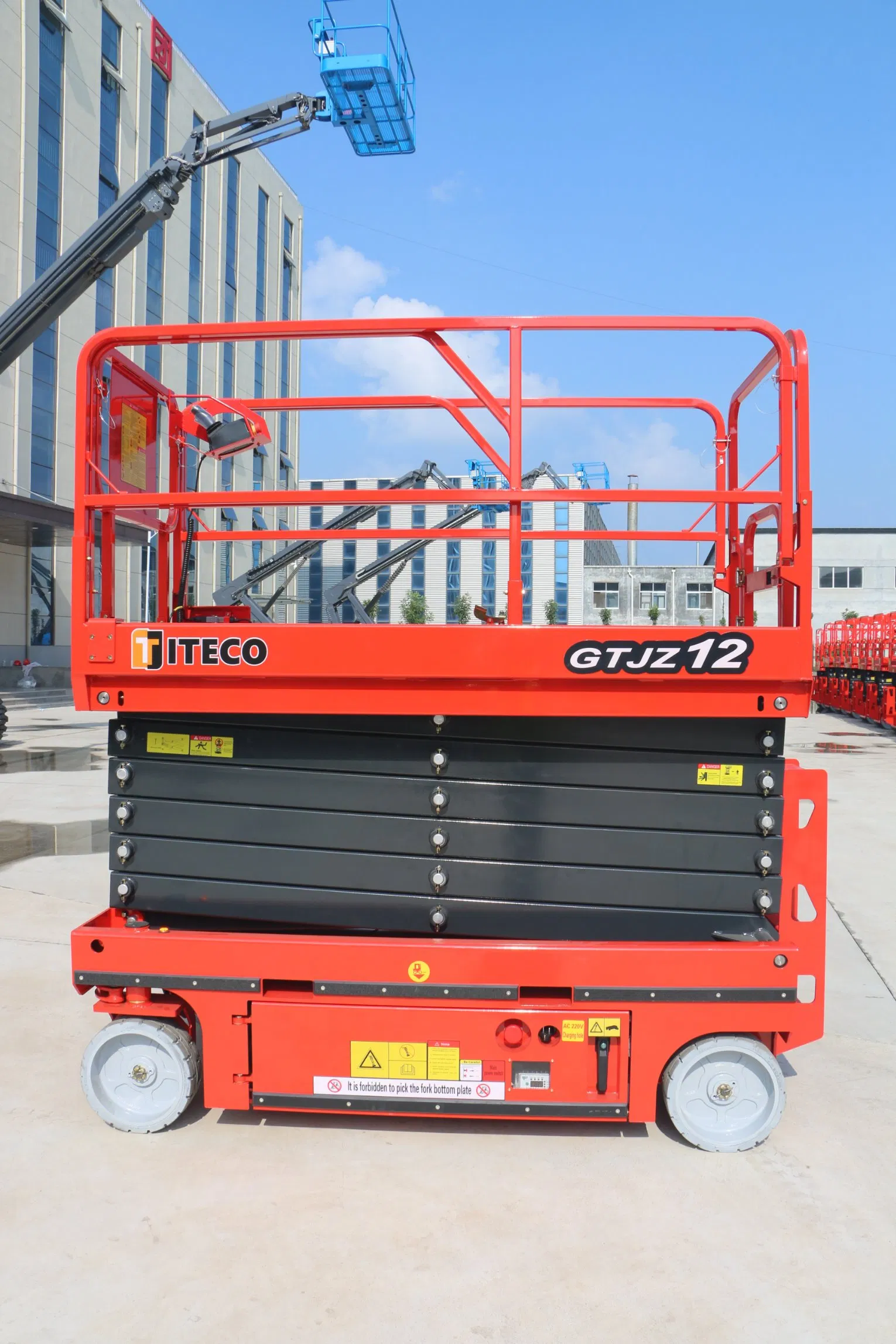 GTJZ14 16 m Manlift – İnşaat Montaj ve Cephe Erişimi ürün görünümü