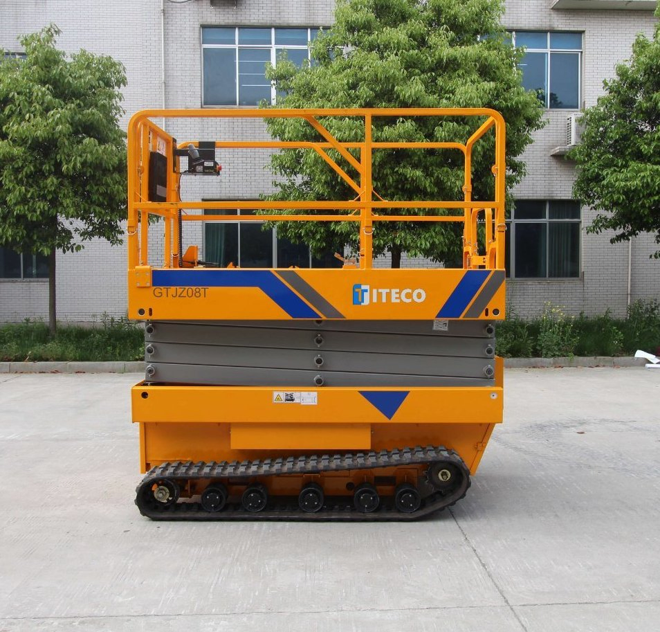 GTJZ06 8 m Kompakt Elektrikli Manlift – Depo Raf Bakımı ürün görünümü