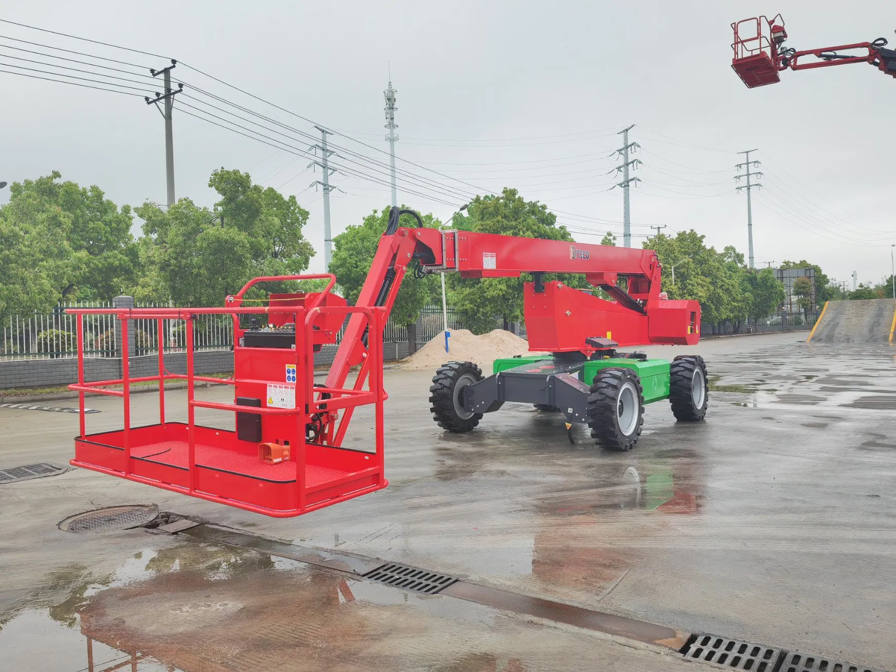 GTBZ22 22 m Eklemli Bomlu Platform – Depo ve lojistik ürün görünümü