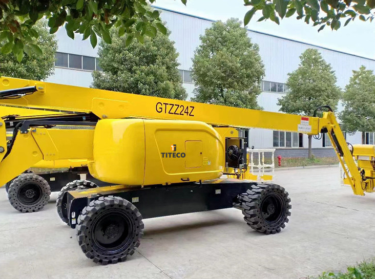 GTZZ16 15–18 m Teleskopik Eklemli Platform – Endüstriyel bakım ürün görünümü
